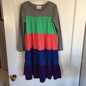 Hanna Andersson girls dress size 120 (6-7 US Size)